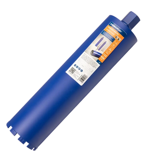 Коронки алмазные для мокрого бурения армированного бетона RAWLPLUG Ø122 мм, 450 мм RT-DCB-122/450