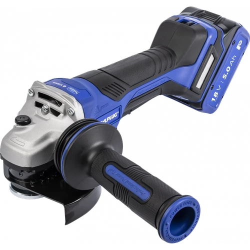 Аккумуляторная угловая шлифовальная машина RAWLPLUG 18В 125 мм, набор R-PAG18-PV-XL2