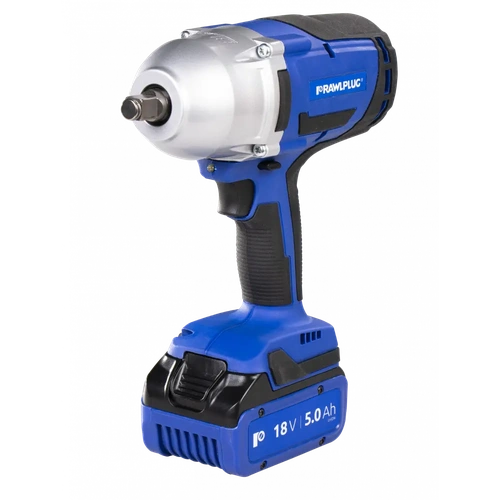 Аккумуляторный ударный гайковерт RAWLPLUG RawlWrench 18В 1000 Нм, набор R-PIW18-XL2