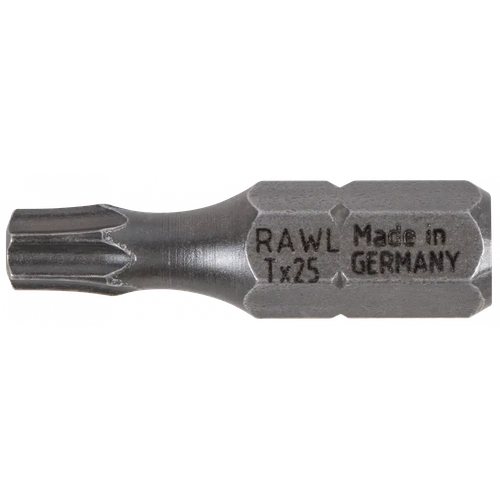 Ударные биты RAWLPLUG TORX T25, 25 мм RT-IBIT-T25/25