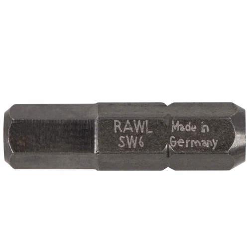Ударные биты RAWLPLUG HEX 6 мм, 25 мм RT-IBIT-HEX6/25