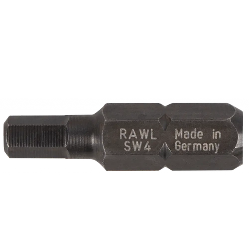 Ударные биты RAWLPLUG HEX 4 мм, 25 мм RT-IBIT-HEX4/25