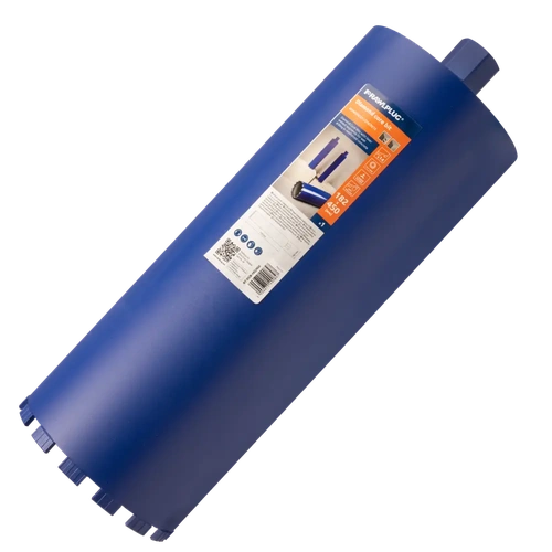 Коронки алмазные для мокрого бурения армированного бетона RAWLPLUG Ø182 мм, 450 мм RT-DCB-182/450