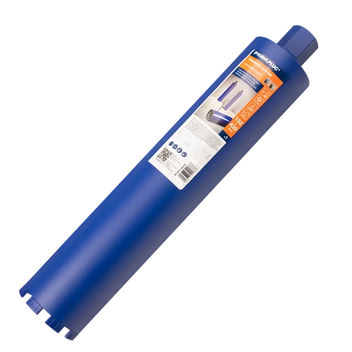 Коронки алмазные для мокрого бурения армированного бетона RAWLPLUG Ø102 мм, 450 мм RT-DCB-102/450